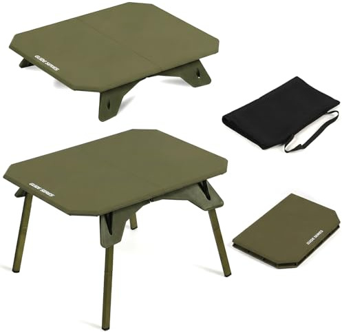 TOPCHANCES Folding Camping Table Outdoor,Ultralight Aluminum Camping Tables Multifunctional Portable Folding Table with Carrying Bag for Holiday Festival Camping Travel Picnic Grilling