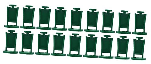 Gatuida 150piezas Soporte De De Plástico Para Invernadero Clips De Fijación y Extensión Para Colgar y Trellising Accesorios Prácticos Para Jardín y Invernadero Verde