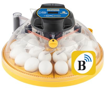 Brinsea Maxi 24 EX Connect App-gesteuerter Eierbrutschrank mit automatischer Luftfeuchtigkeitskontrolle und Eierdrehen zum Schlüpfen von 24 Hühnern, Enten, Anderen Eiern Präzise App-gesteuerte
