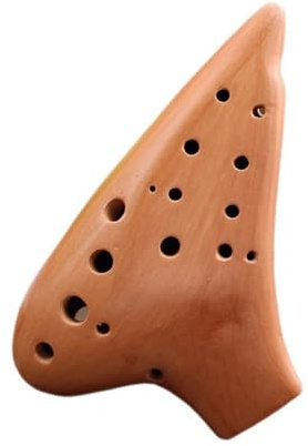 Ocarina doble Alto C hecha a mano de 12 agujeros