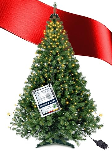 4smile künstlicher Weihnachtsbaum 110 cm – Klassischer Tannenbaum künstlich, Stabiler Ständer, schnelle Montage, nachhaltige Wahl für viele Jahre