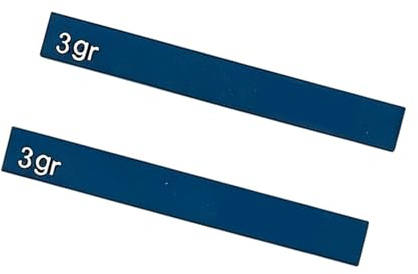 2Pcs Badminton Racchetta Da Tennis Strisce di Equilibrio Del Peso Racchetta Equilibratori Nastro In Silicone Regolabile Balance Pad Nastro In Silicone