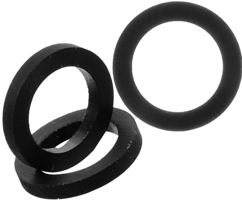Courroies D’entraînement de Cassette Noires en Caoutchouc 3 Pcs