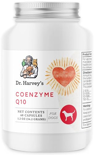 Dr. Harvey's Coenzyme Q10 Dog & Cat Supplement 60 Capsules