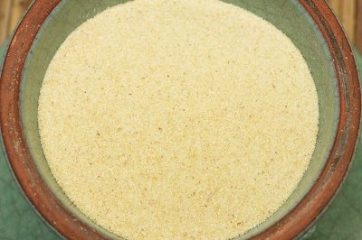 Knoblauch getrocknet Granulat Größe 50g im Beutel