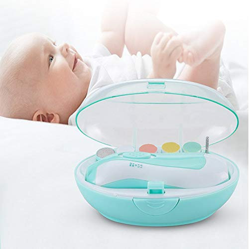 Baby-Nagelfeile, elektrisch, verbessert, sicherer Baby-Nagelknipser, elektrischer Baby-Nagelschneider für Neugeborene oder Kleinkinder, Zehen und Fingernägel