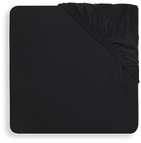 Jollein Jersey Spannbett 60x120 cm Schwarz