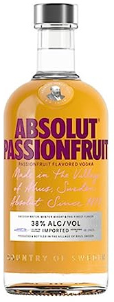 Absolut Vodka PASSIONFRUIT Limited Edition 40% Vol. 1l