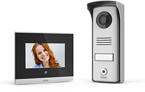 Extel - Visiophone - Extel Ecran 4 pouces, Vision nocturne LED infrarouge, Fonction de Polarity Project, Compatible avec tout supports de pose, Résiste aux voleurs - 730315