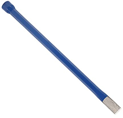 Cincel de Cemento Fitter, Cincel Plano de Acero, Cromo Vanadio, 5.9 Pulgadas para una Superficie Lisa para un Pulido Fino