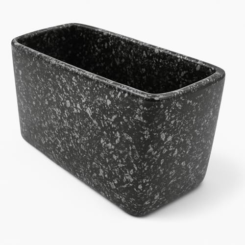 FRANCACOR Jardinera Mini Cementerio ESMALTADA símil MÁRMOL 17 X 7.5 X 9 CMS (Largo x Ancho x Alto) (MÁRMOL)