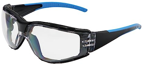 WOLFPACK LINEA PROFESIONAL Gafas de Seguridad Acolchadas Cristales Transparentes Con Patillas Engomadas EN/166