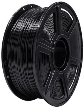 Fachmann 1kg PA Nylon Polyamide 3D Filament Printer 1.75mm Thread White Nature Color (Farbe : Nylon Black)