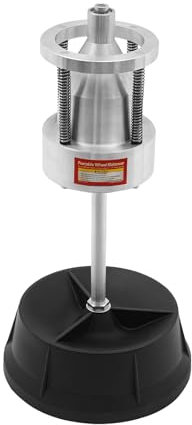 Caskunbsy Reifenausgleicher Auswuchtmaschine Reifenwuchtmaschine, Auswuchtmaschine, Auswuchtmaschine für Reifen Radauswuchtmaschinen für Pkw, LKW und Fahrräder（Silber+Schwarz）