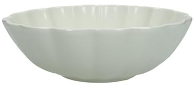 BRANDANI Ciotola Insalatiera Contenitore Calipso 51434 Rotonda 23cm Avorio Panna Porcellana