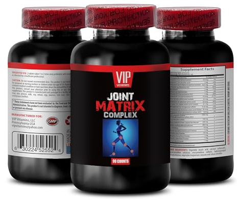 JOINT SUPPORT SUPPLEMENT - Devils Claw, joint support supplement, MSM, joint support vitamins, joint ease capsules, premium formula, Alfalfa powder, B-12, hip support, Chromium 1Bot