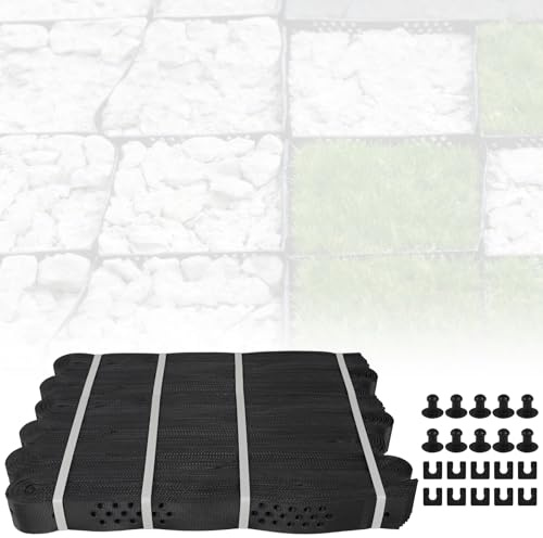 CPROSP 30m² Stabilisateur de Gravier 3m*10m Grille De Protection pour Gazon, Grilles De Pelouse