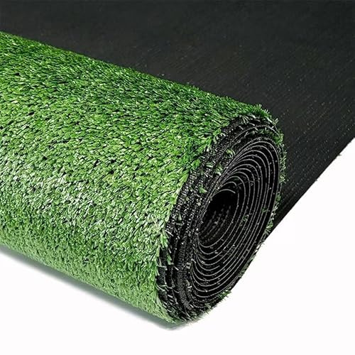 Nix Garden Rollo Césped Artificial 5 mm 1 x 5 m (5 m²), Alfombra Sintética para Interiores y Exteriores, Terrazas, Balcones y Jardín