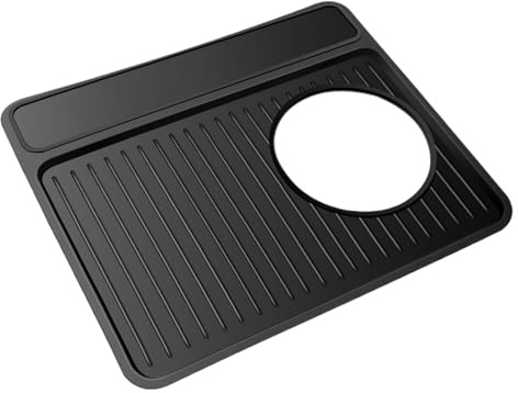Tapis De Tasseur À Café Support Porte-Filtre Résistant Chaleur et Séchage | Tapis Imperméable Et Antidérapant Conçu Pour Une Station De Tassage Pour Maison, Comptoir, Bar, ,