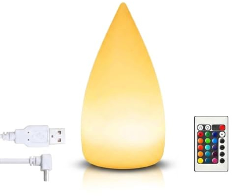 KBIBCK Sauna Lampe, Nachttischlampe mit 16 RGB Farben & 4 Modi, LED Saunalampe Hitzebeständig und wasserdicht mit Fernbedienung und Type-C Ladekabel, Licht für Saunaraum Schlafzimmer Restaurant