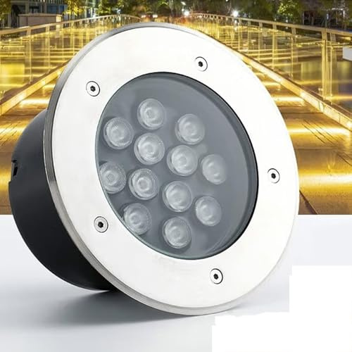 LED - AC85-265V, IP66 Vattentäta nedgrävda lampor, for gångväg, altan, steg, trädgård, landskapsbelysning(Green,15W AC85 265V)