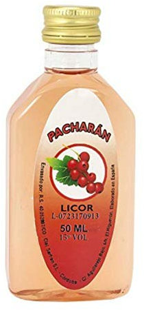 Lote de 25 Botellas de Licores Petaca  Sabores A Elegir. Regalos Originales. Complementos. Detalles para Bodas, Comuniones, Bautizos y Cumpleaños. CC (Pacharán)