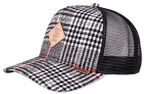 Djinns - Check Tweed - Trucker Cap Meshcap Hat Kappe Mütze Caps
