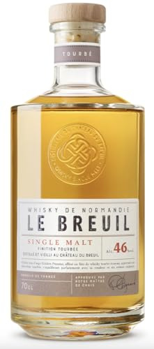 Whisky Le Breuil Finition Tourbée 46° - 70 cl