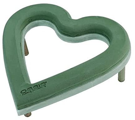 Flowerbox Oasis® ECObase® Offene Herzen - 38 x 40 x 4,5 cm