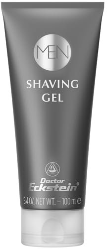Doctor Eckstein Men - Gel de afeitar para hombre, gel de afeitar intensamente nutritivo, para un afeitado suave y suave, no espumoso, fórmula hidratante, 100 ml