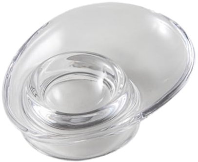 Luwecf Portauovo per uovo alla coque semplice trasparente singolo, gadget da cucina in vetro, utensile da cucina, per colazione, casa, brunch, festa