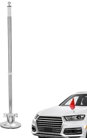 Heavy Duty Suction Cup Flag Mount - Flagpole Bracket Suction Cup | Flag Holder | Suction Cup Flag Holder for RV | Car Flag Holder Mount | Flagpole Display Holder | Flag Pole Mounting Bracket for Car