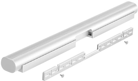 TNP White Wall Mount Bracket Compatible with Sonos Arc Ultra and Sonos Arc Soundbar - Hidden Floating Soundbar Mount Under TV, Steel Hanging Mounting Hardware Kit, Easy Install