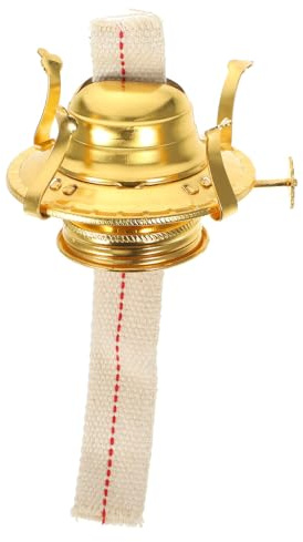 POPETPOP Kerosinlampen Ersatzdocht Breit Langlebig Sicher Vintage Öllampenbrenner Zubehör für Petroleumlampe Innenräume Retro Öllampe Ersatzteil für DIY und Outdoor Lampe