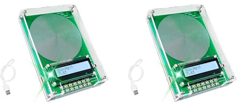 Yoeruers 2X Generador de Frecuencia Personalizado V2, Generador de Resonancia de de 7,83 Hz, Resonancia de Sinusoidal Ajustable de 0,01 Hz A 200 000 Hz