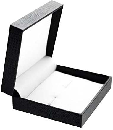 Yunmeryker Caja de Gemelos Joyero Organizador Estuche Soporte de Almacenamiento Compacto Fabricado en Plástico Y Interior Sintético con Protección de Terciopelo