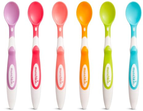 Munchkin Soft-Tip Infant Spoon, 6 Count