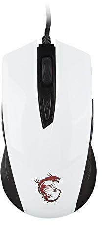 MSI Clutch GM40 RatÃƒ³n Gaming 5000DPI Blanco