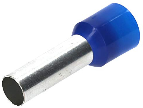 50 capicorda isolati, 50 mm², lunghezza 20 mm, blu, PKD50020, qualità industriale dal rivenditore tedesco
