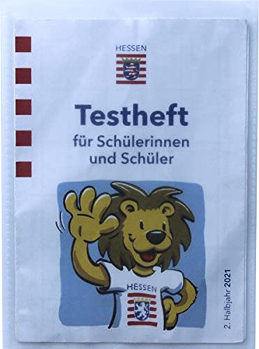 Einsteckhülle Testheft Hessen PP transparent mit Daumenaussparung 2Stk | PP‑Hülle 120 my, transparent, mit Daumenaussparung & Einreißschutz – passend für Testheft Hessen