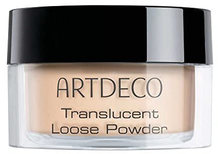 Artdeco Translucent Loose Powder - loser Fixierpuder mit seidig-mattem Finish für ein langanhaltendes Make-up - 1 x 10 g