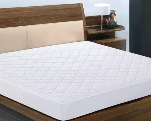 Coprimaterasso Matrimoniale Trapuntato Imbottito ed Elasticizzato in Microfibra Antiacaro Anallergico Made in Italy Misura Letto 2 piazze 175x195 cm Mod. Sogno