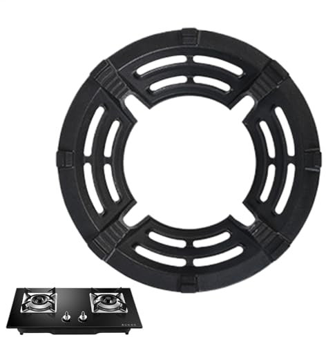 Pasticceria WOK Heavy Duty - Anello Wok in ferro per stufa elettrica, supporto resistente al calore | Supporto da cucina sicuro per stabilità, protezione dal e uso ad alta tem