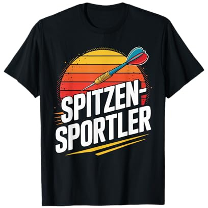 Spitzensportler Dart Darts Dartspieler T-Shirt