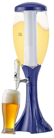 Spirituosenspender Bar - Getränkesäule, Dispenser Mit Eisschlauch | Leuchtender Wasser Spender, Getränketurm Bier Zapfanlage, Getränketurm Für Zuhause Gartenparty Kühle Getränke Das Ganze Jahr