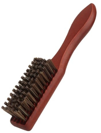 IMIKEYA Bartbürste und Angenehmem Griff für Männer und Nylon mit Weichen Borsten für Zuhause und Friseursalon Gebrauch