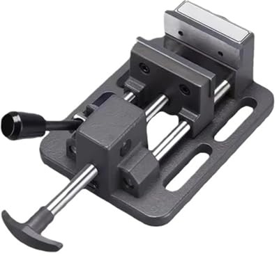 Trapano Da Banco Di Precisione Con Pinza A Becco Piatto For Impieghi Gravosi 3 Pollici, Attacco Rapido E Morsa For Lavorazione Del Legno Struttura Precisa Utilizzo Versatile
