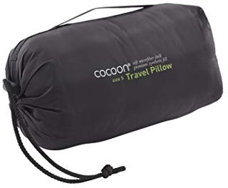 cocoon Reisekissen aus Mikrofaser, Schwarz, 25,4 x 33 cm