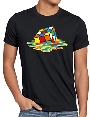style3 Sheldon Cubo Mágico Camiseta para hombre T-Shirt