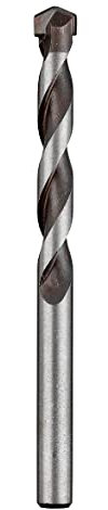 kwb masonry breakthrough drill Ø 14 mm, length 200 mm, with robust carbide plate, chipless formed drill spiral, shot-peened surface and round shank, complies with ISO 5468